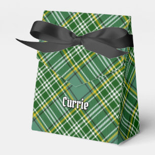 Clan Currie Tartan Favour Box