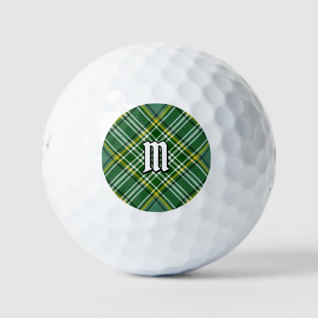 Clan Currie Tartan Golf Balls (Front)