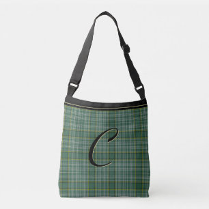Clan Currie Tartan Plaid Monogrammed Body Bag