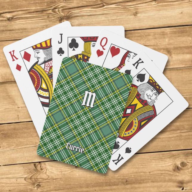 Clan Currie Tartan Playing Cards (Creator Uploaded)