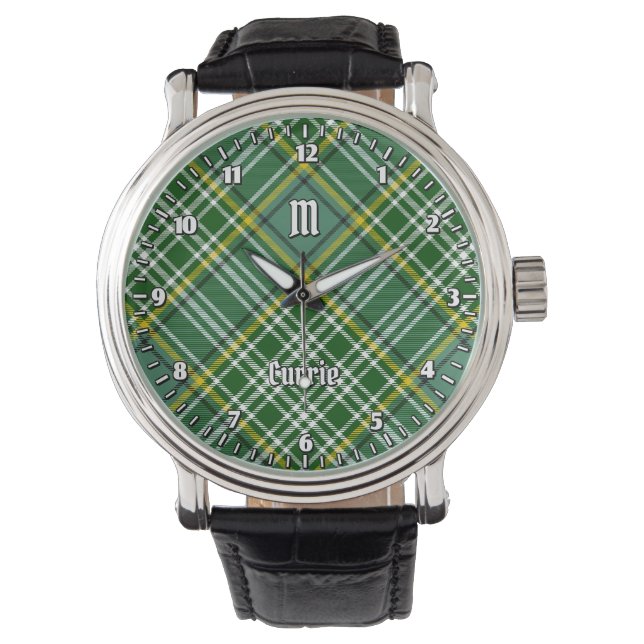 Clan Currie Tartan Watch (Front)