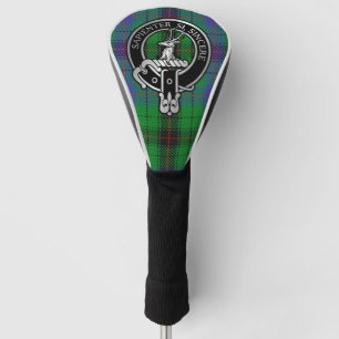 Clan Davidson Crest & Tartan Golf Head Cover