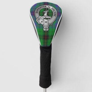 Clan Davidson Crest & Tartan Golf Head Cover
