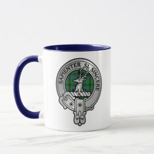 Clan Davidson Crest & Tartan Mug