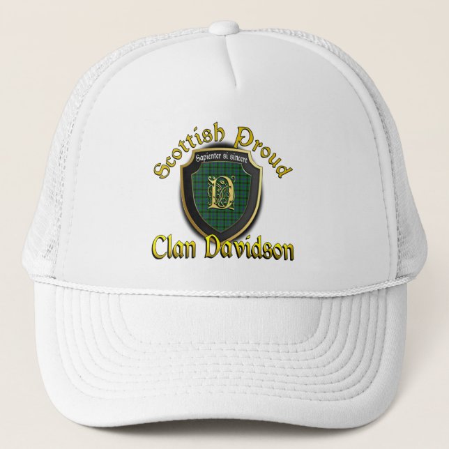 Clan Davidson Scottish Dynasty Cap (Front)
