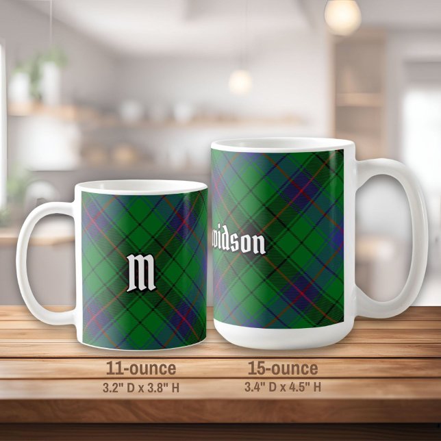 Clan Davidson Tartan Coffee Mug (Creator Uploaded)