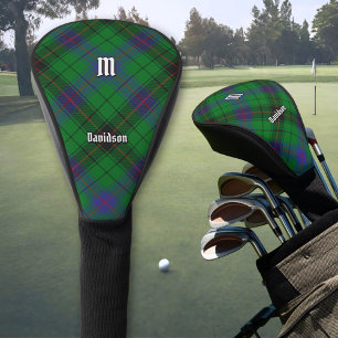 Clan Davidson Tartan Golf Head Cover