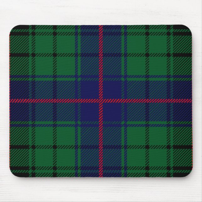 Clan Davidson Tartan Mouse Mat (Front)