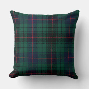 Clan Davidson Tartan Plaid Cushion