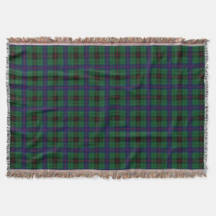 Clan Davidson Tartan Throw Blanket