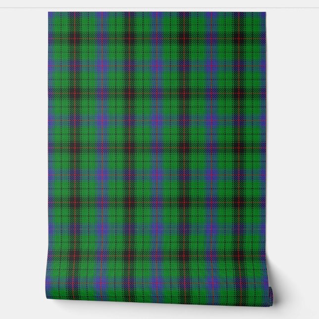 Clan Davidson Tartan Wallpaper (Unrolling)