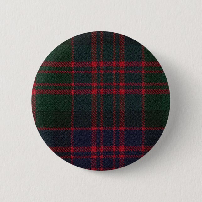 Clan Donald Tartan Button (Front)