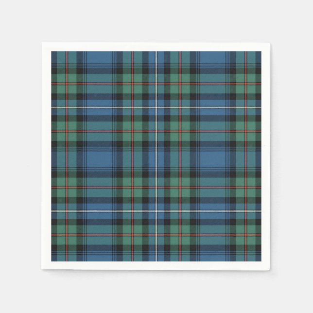 Clan Donnachaid Robertson Paper Party Napkins (Front)
