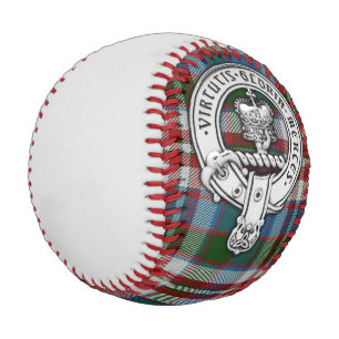 Clan Donnachaidh (Robertson) Crest & Dress Tartan Baseball