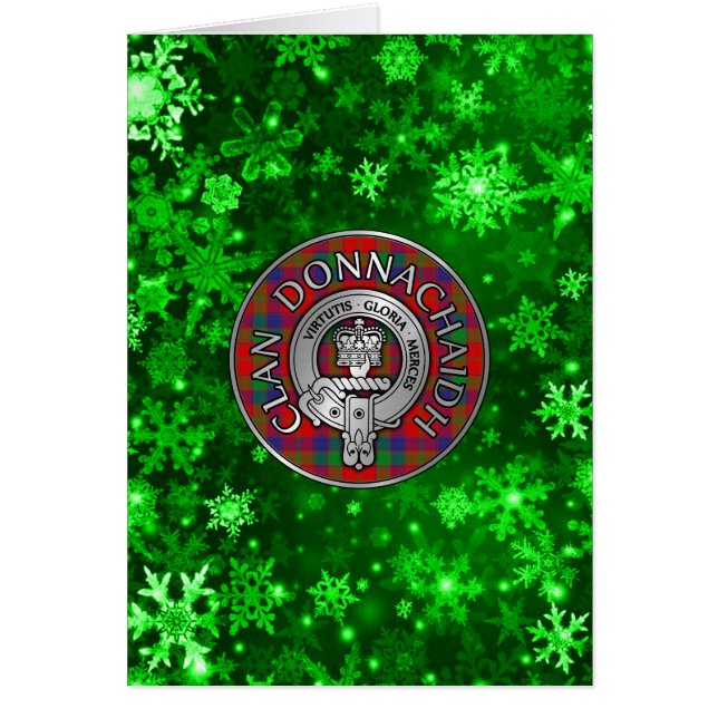 Clan Donnachaidh | Robertson Crest & Tartan  (Front)