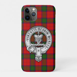 Clan Donnachaidh (Robertson) Crest & Tartan iPhone 11 Pro Case