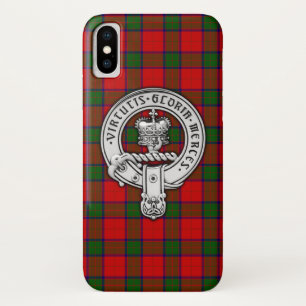 Clan Donnachaidh (Robertson) Crest & Tartan iPhone X Case