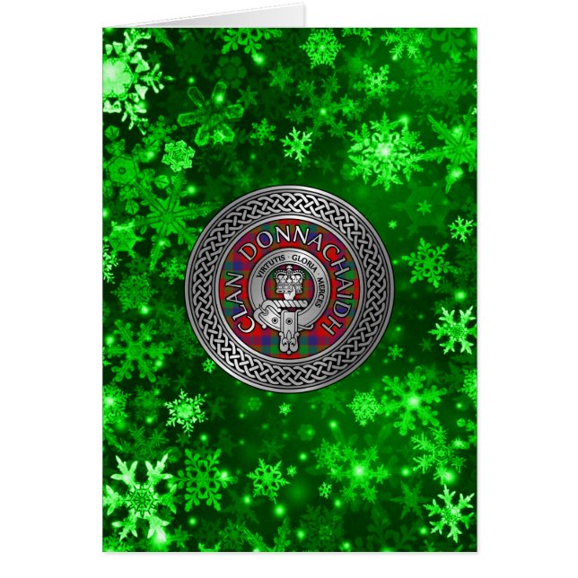 Clan Donnachaidh | Robertson Crest & Tartan Knot (Front)