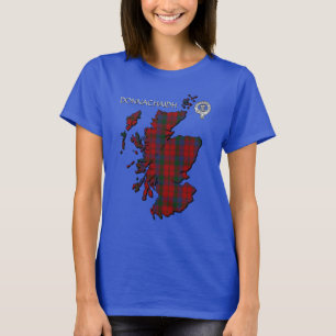 Clan Donnachaidh (Robertson) Crest & Tartan T-Shirt