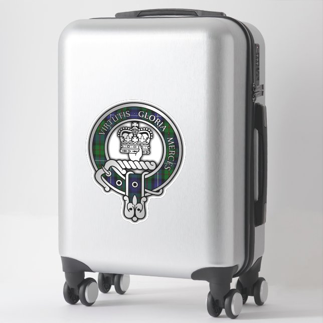 Clan Donnachaidh (Robertson) Hunting Tartan Crest (Suitcase)