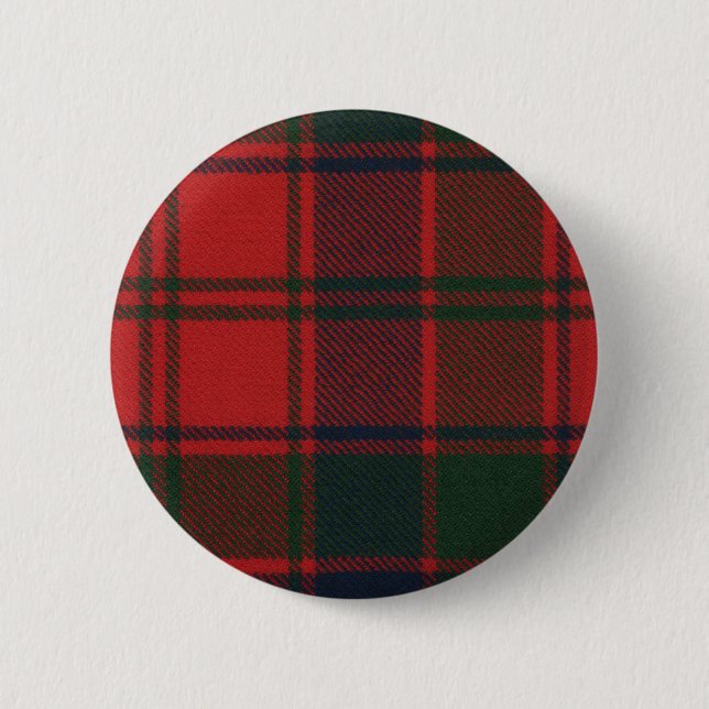 Clan Donnachaidh Tartan Button (Front)