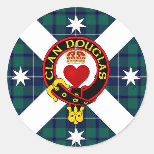 Clan Douglas Australia Sticker