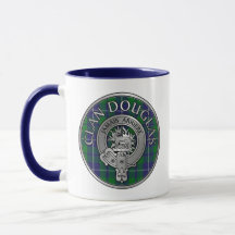 Clan Douglas Crest & Tartan Mug