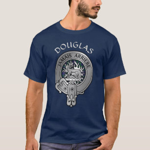 Clan Douglas Crest & Tartan T-Shirt