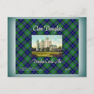 Clan Douglas Douglas Castle Ale Postcard