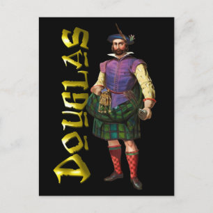 Clan Douglas Highland Dream Postcard