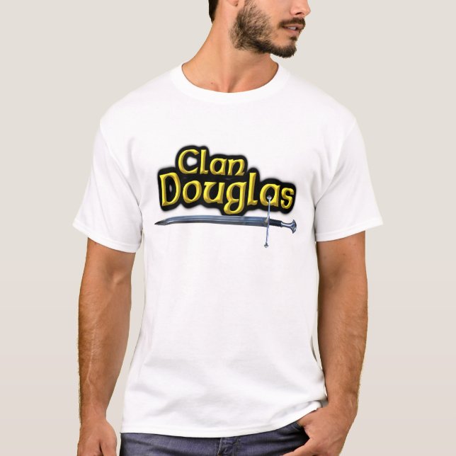 Clan Douglas Inspired Scottish T-Shirt (Front)