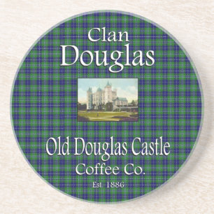 Clan Douglas Old Douglas Castle Coffee Co. Coaster