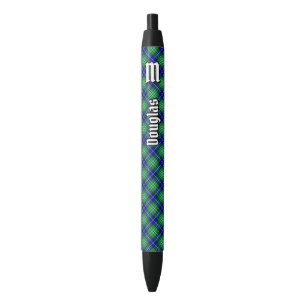 Clan Douglas Tartan Black Ink Pen