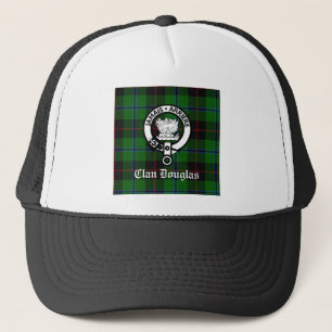 Clan Douglas Tartan Crest Trucker Hat