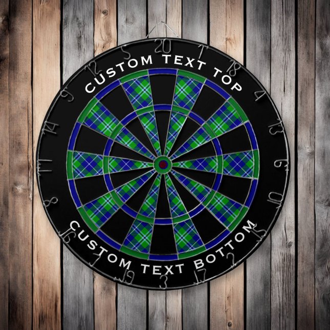Clan Douglas Tartan Dartboard (Creator Uploaded)