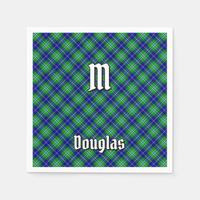Clan Douglas Tartan Napkin (Front)