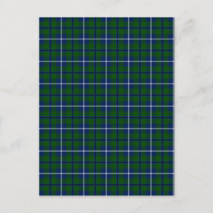 Clan Douglas Tartan Postcard