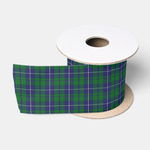 Clan Douglas Tartan Satin Ribbon