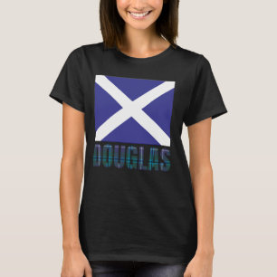 Clan Douglas Tartan Scottish Family Name Scotland  T-Shirt