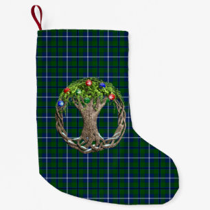 Clan Douglas Tartan Small Christmas Stocking