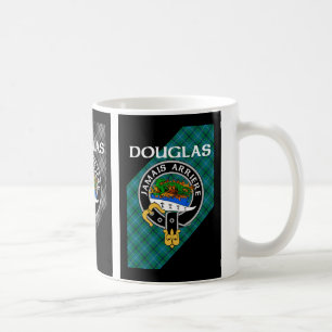 Clan Douglas Three Tartan Mug