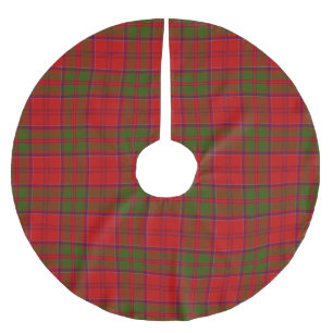 Clan Drummond Tartan Brushed Polyester Tree Skirt