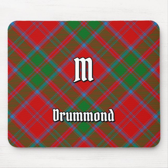 Clan Drummond Tartan Mouse Mat (Front)
