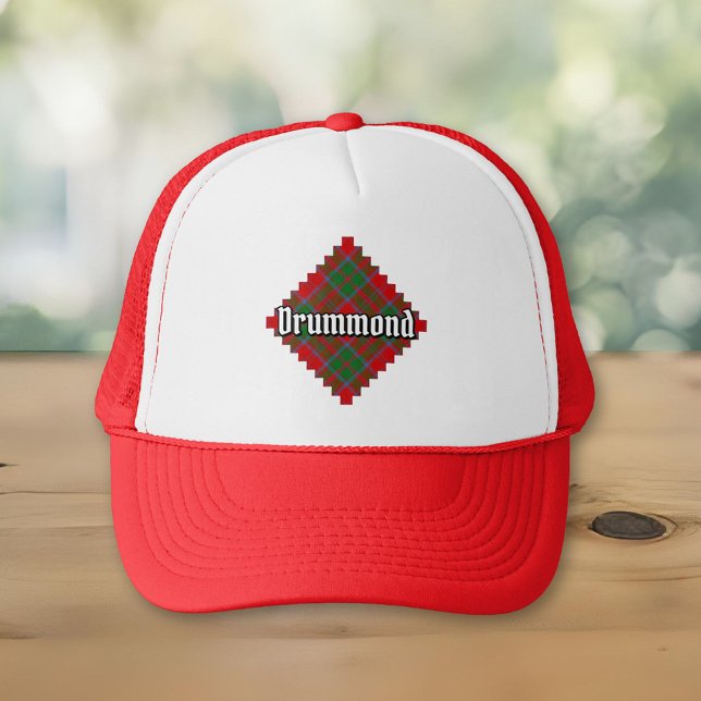 Clan Drummond Tartan Trucker Hat (Creator Uploaded)