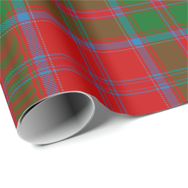 Clan Drummond Tartan Wrapping Paper (Roll Corner)