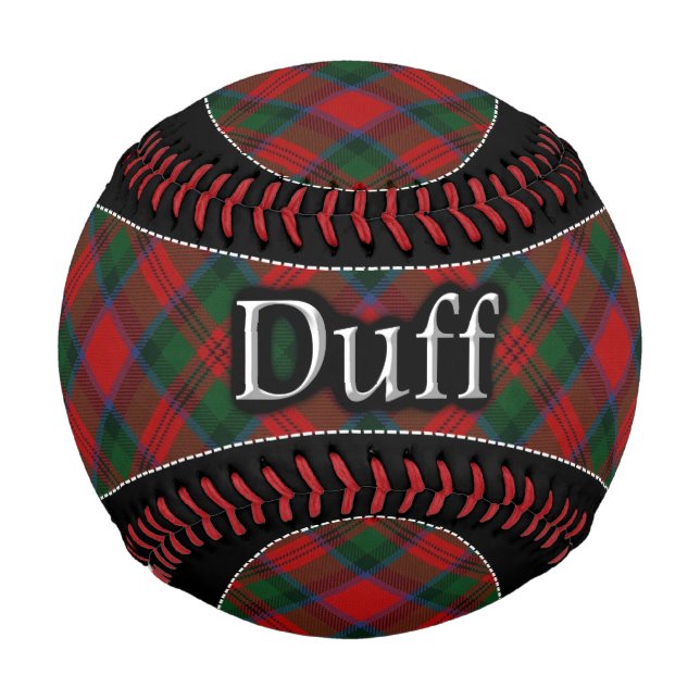 Clan Duff MacDuff Scottish Dream Tartan Baseball (Front)