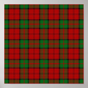 Clan Dunbar Tartan - Digital Download Poster