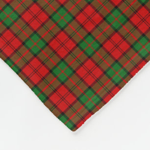 Clan Dunbar Tartan Fleece Blanket