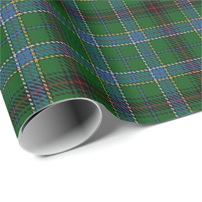 Clan Duncan Scottish Tartan Wrapping Paper (Roll Corner)