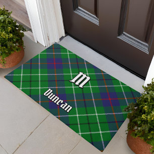 Clan Duncan Tartan Doormat